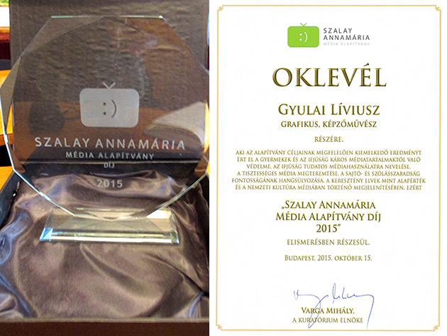 Gyulai Líviusz - Szalay Annamária Méfia Alapítvány Díj 2015