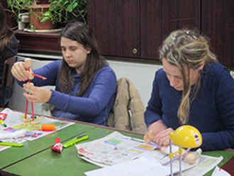 Bábkészítés a workshop-on