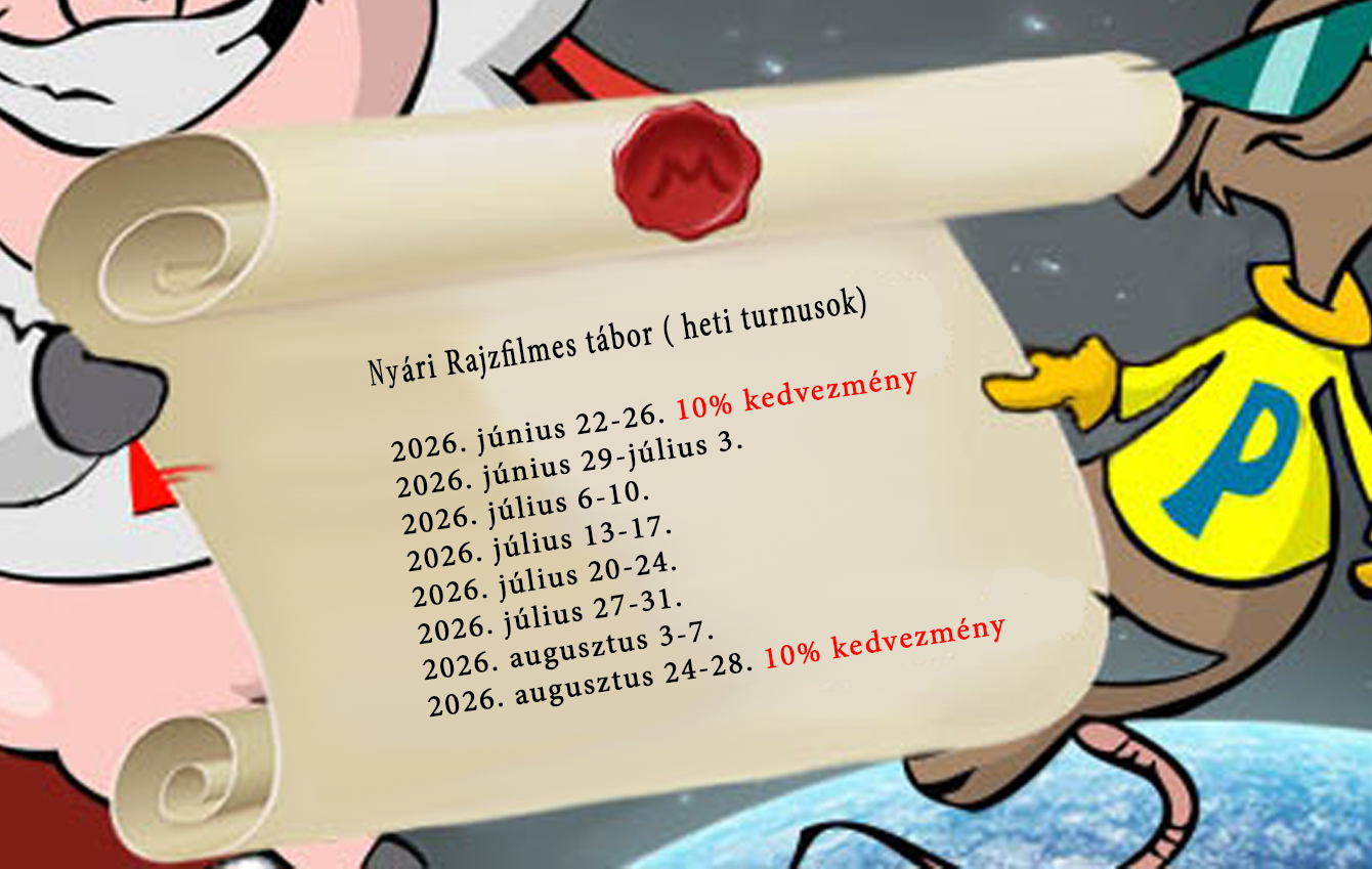 Nyári rajzfilmes tábor
